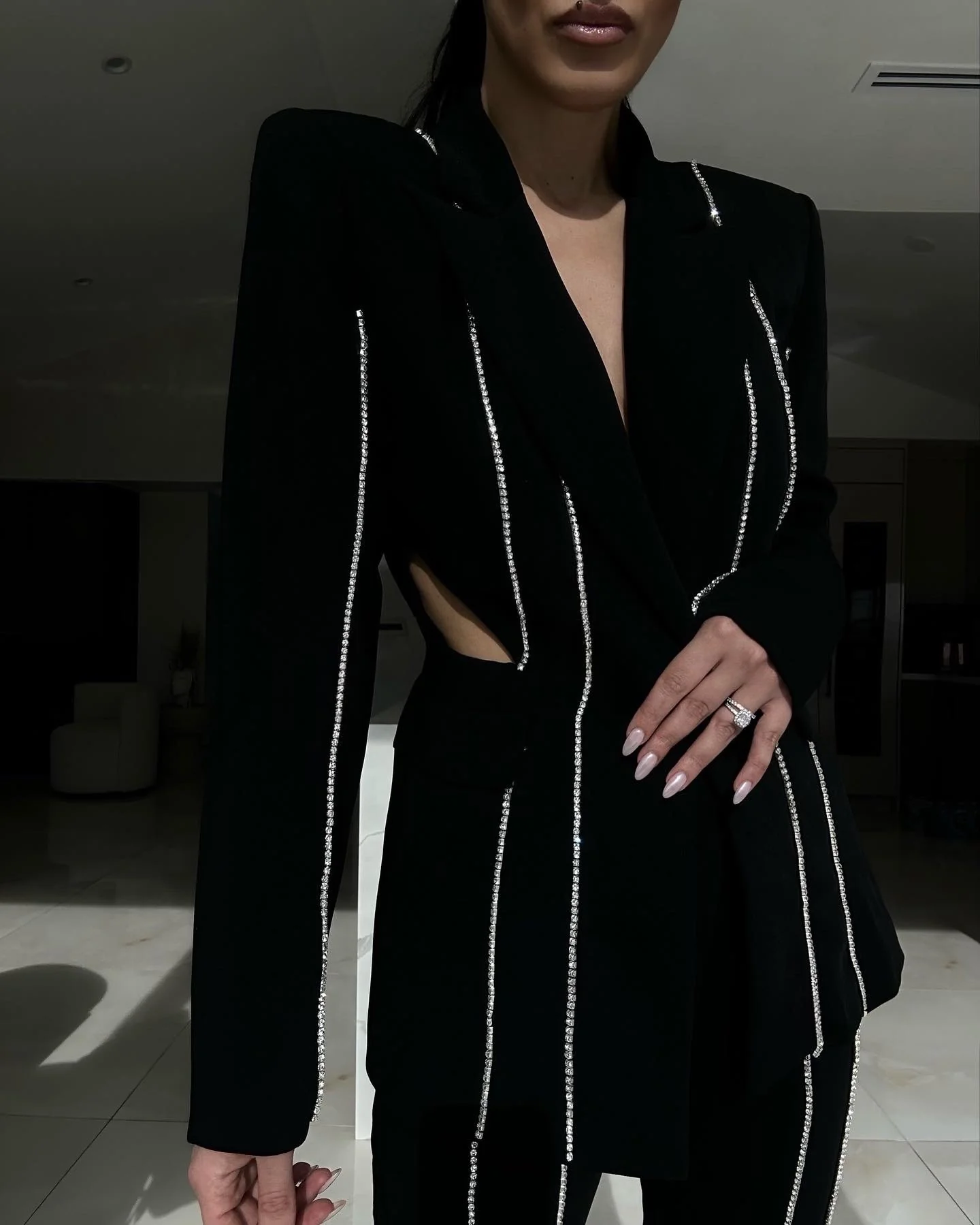 ‘Aurelle’ blazer x pants set - Image 2