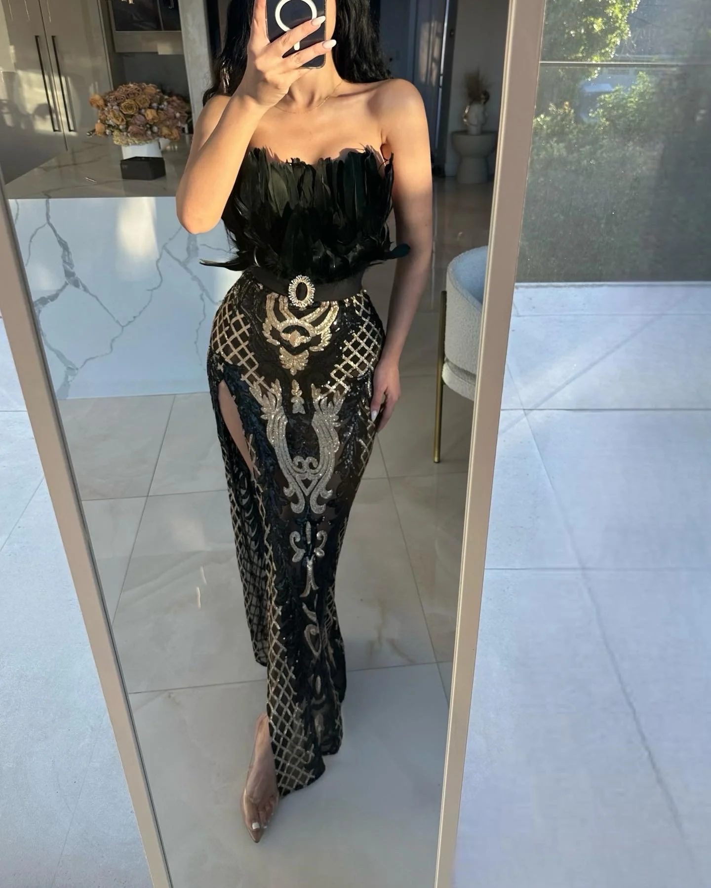 ‘BLACK GOLD’ dress - Image 2