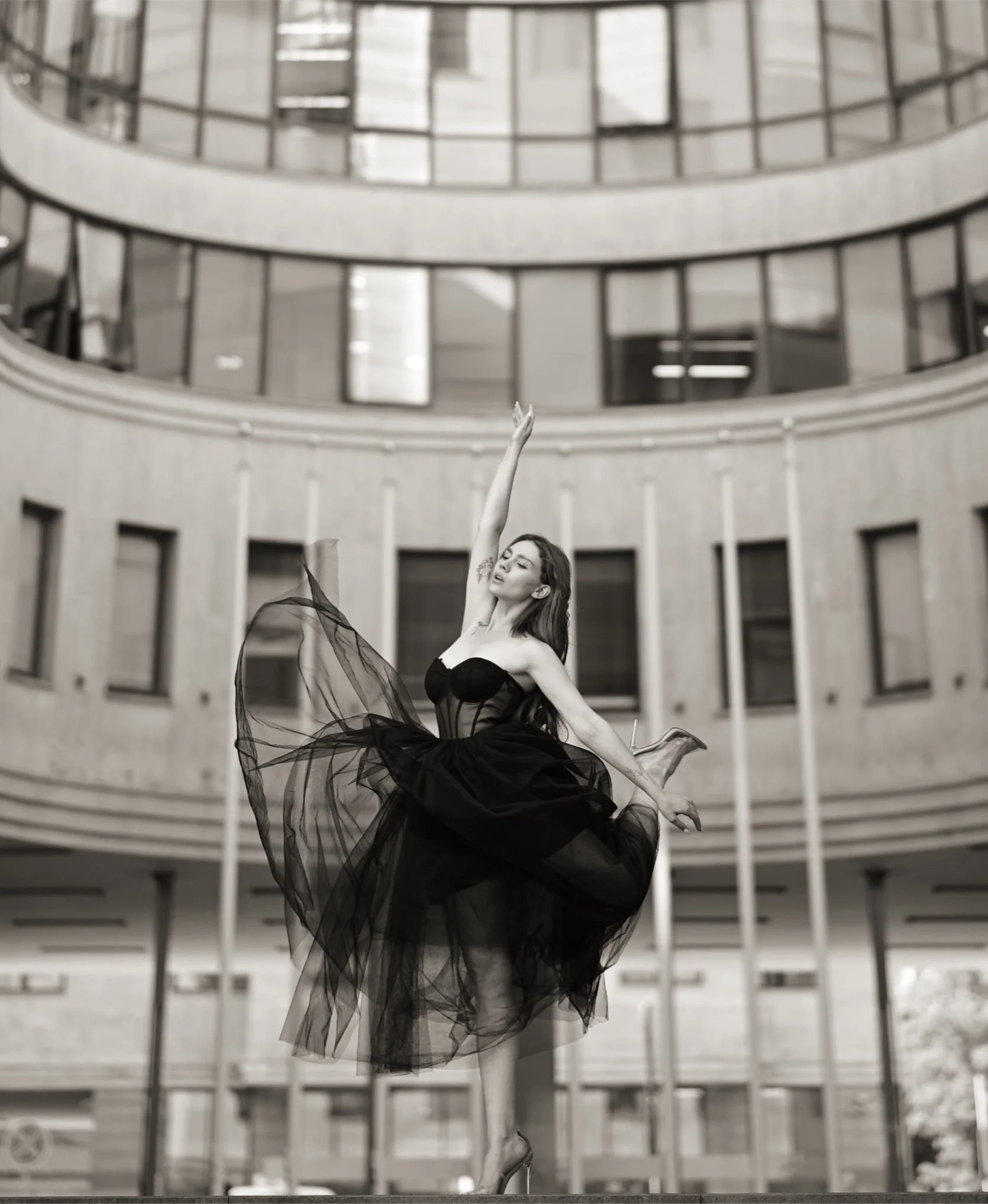 ‘Black Pigeon' Dress - Image 6