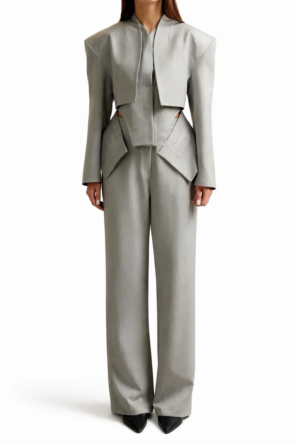 “Jawai” structured blazer and pants set - Image 5