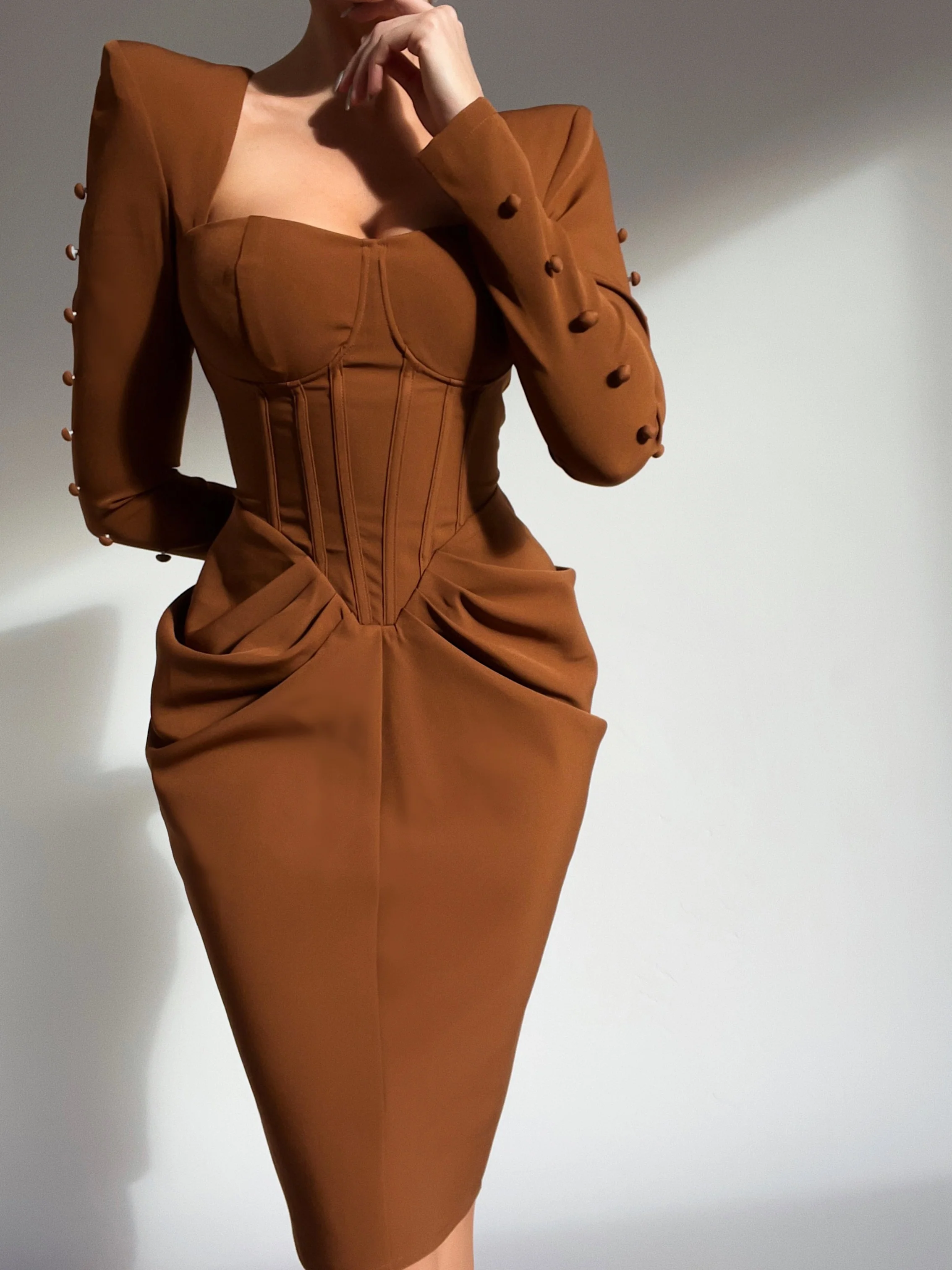 'DUSK TILL DAWN' Bustier Dress - Image 3