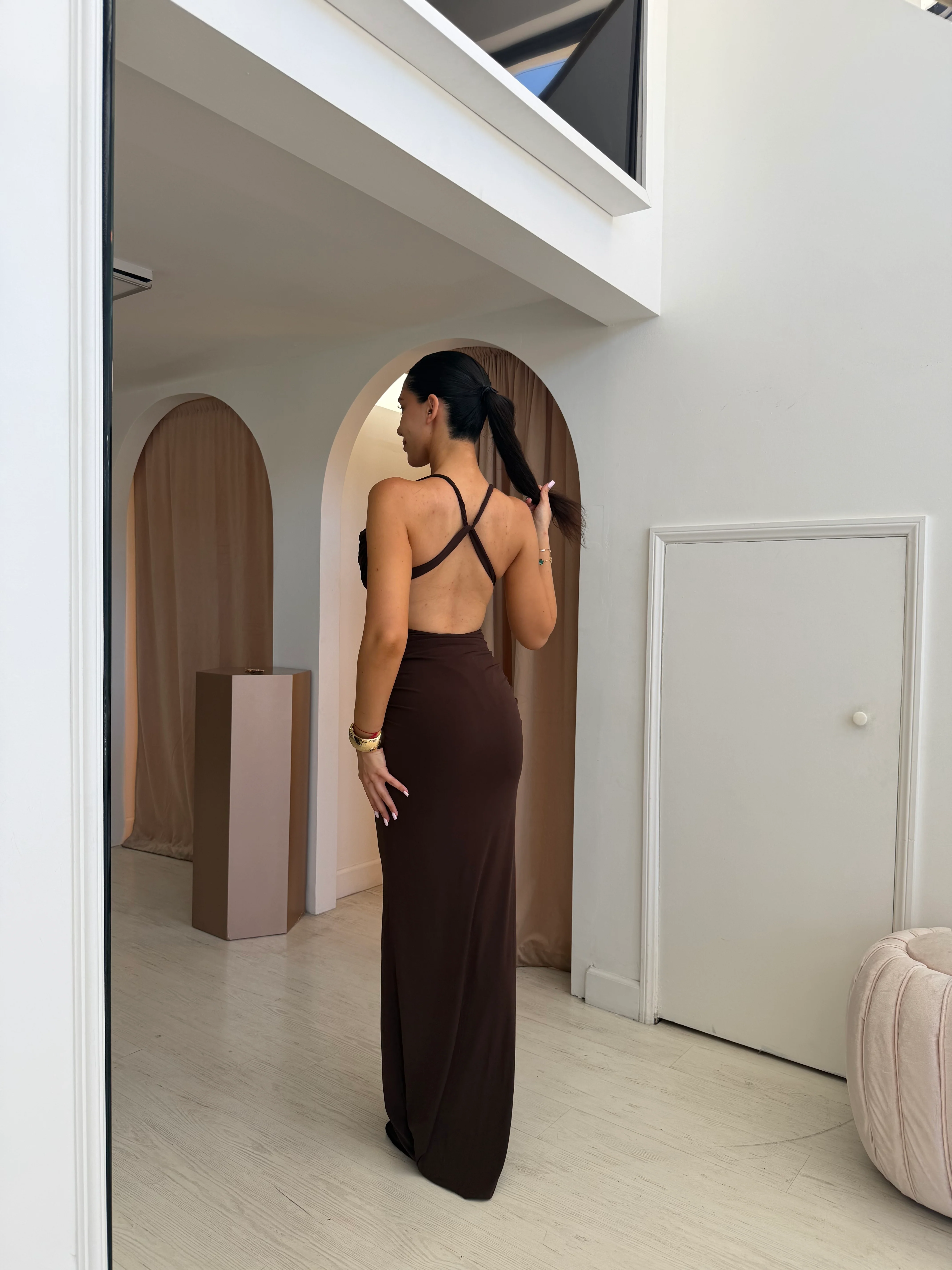 “Laia” cross back dress - Image 2