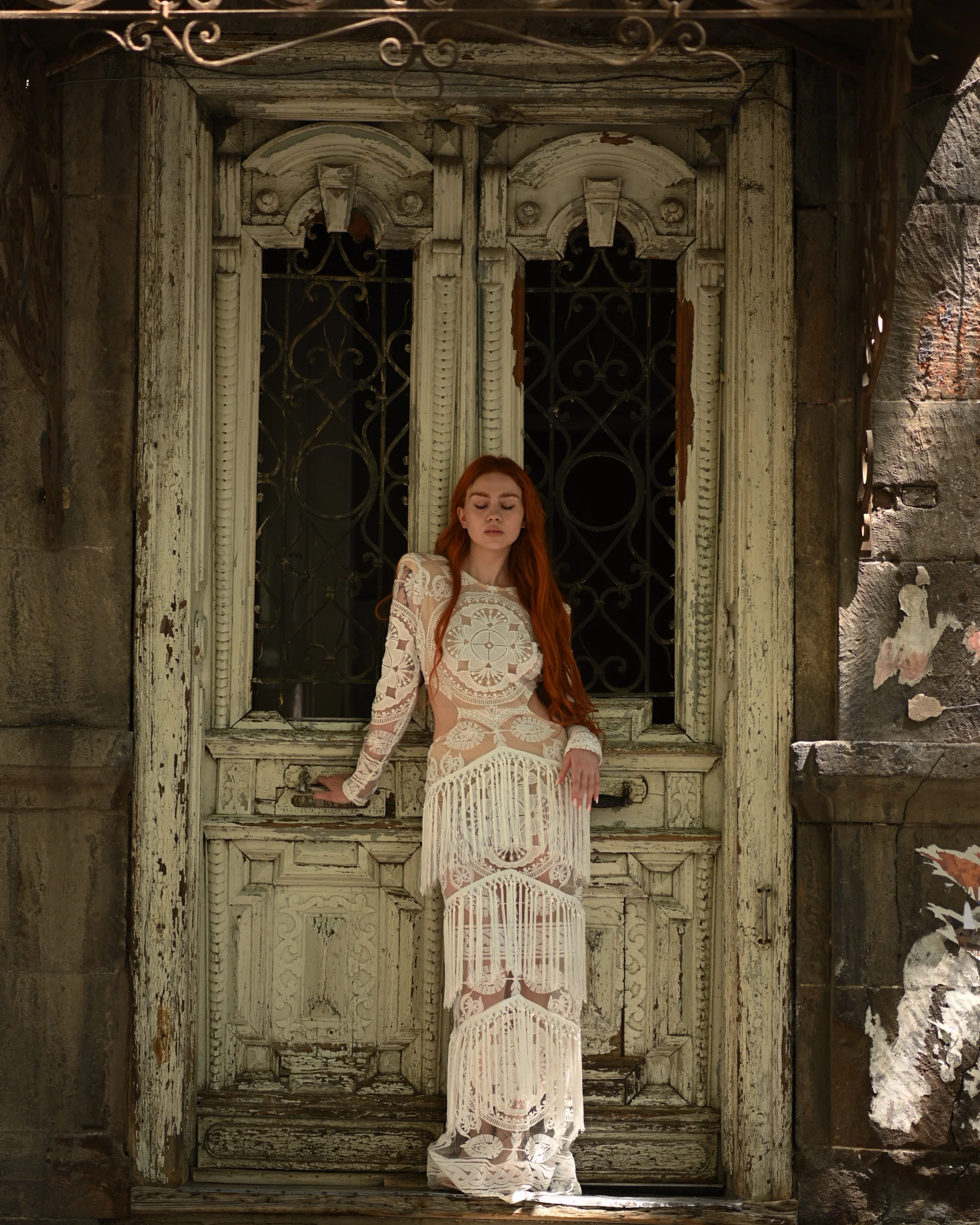 'Leticia' Tasseled Dress - Image 4