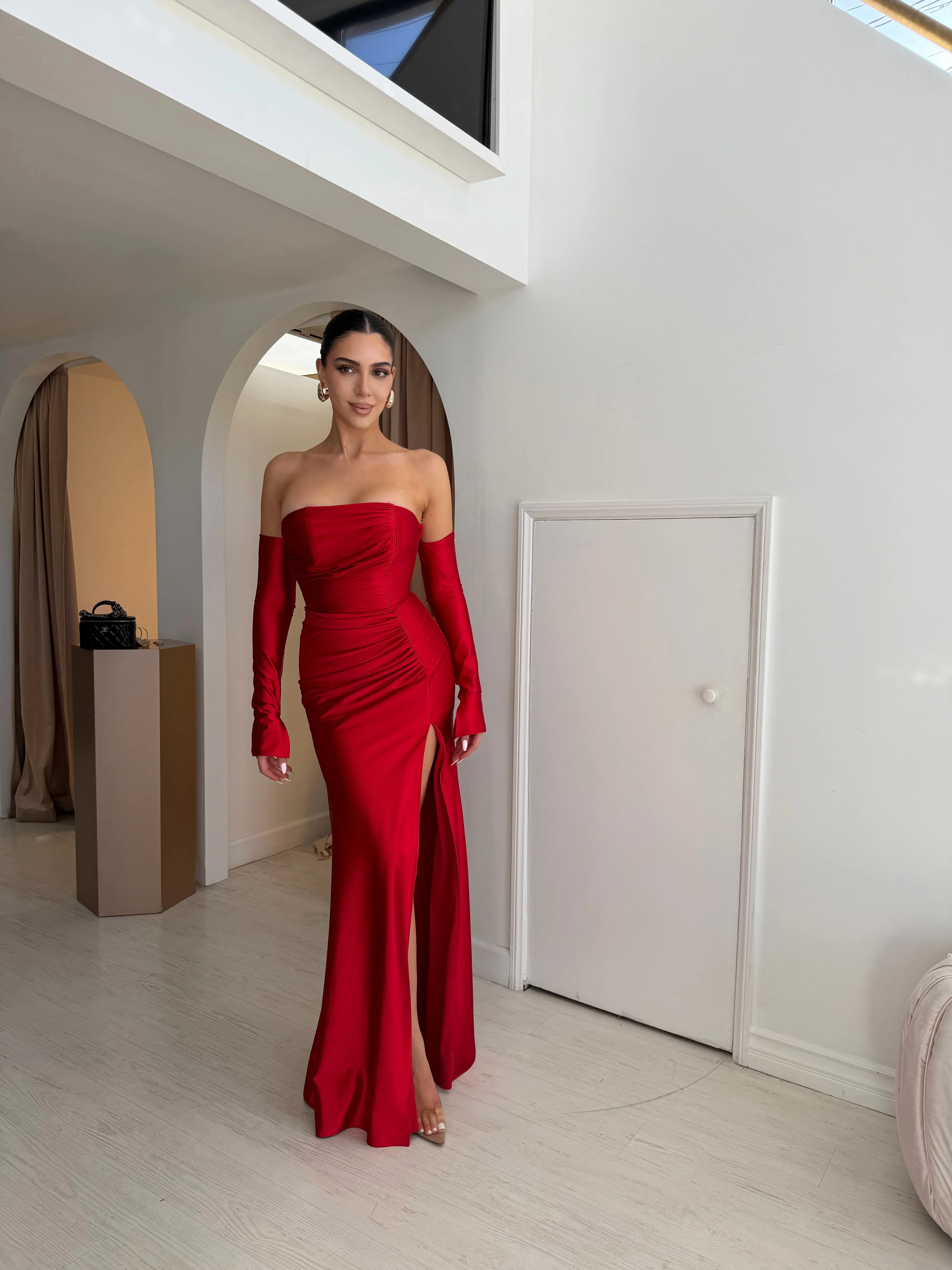 “Merlot” gown - Image 4