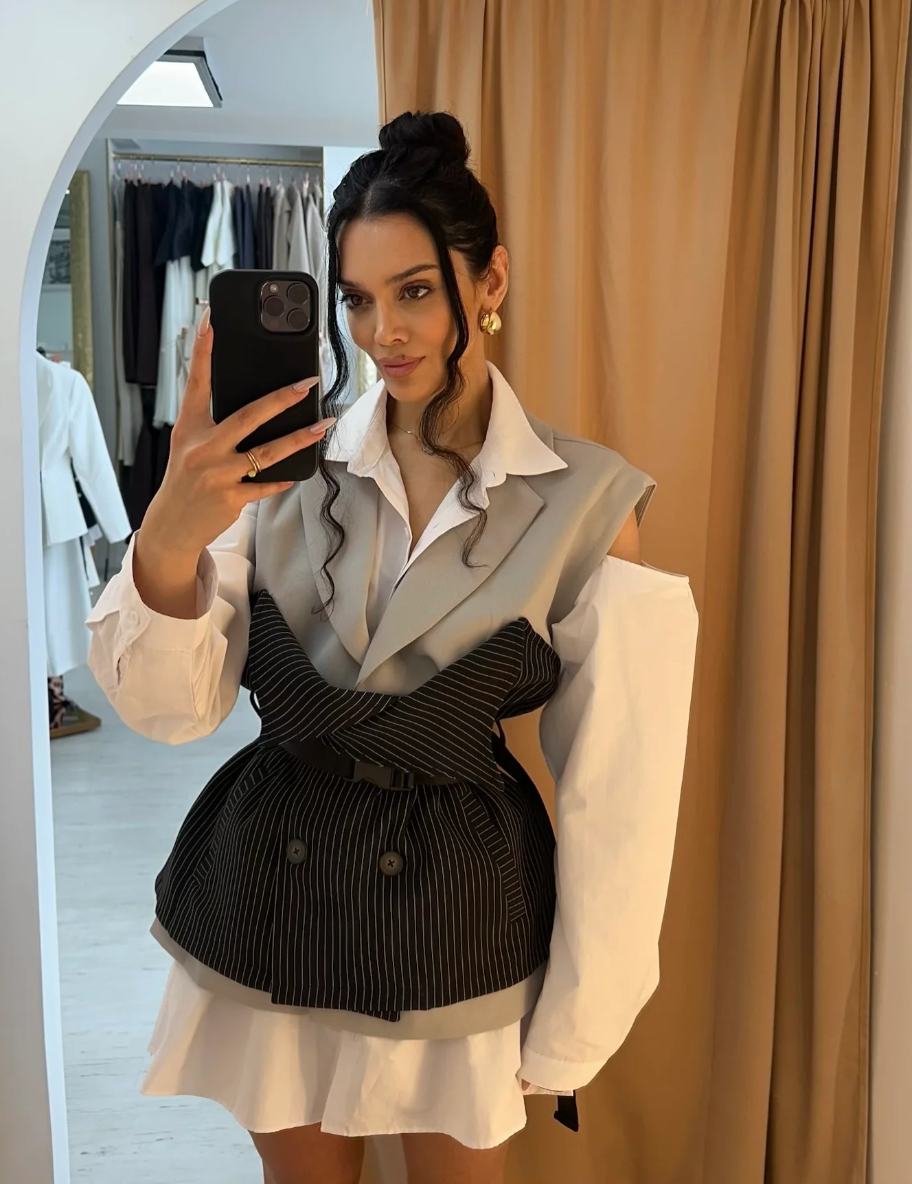 “Rachel” vest & shirt set - Image 2