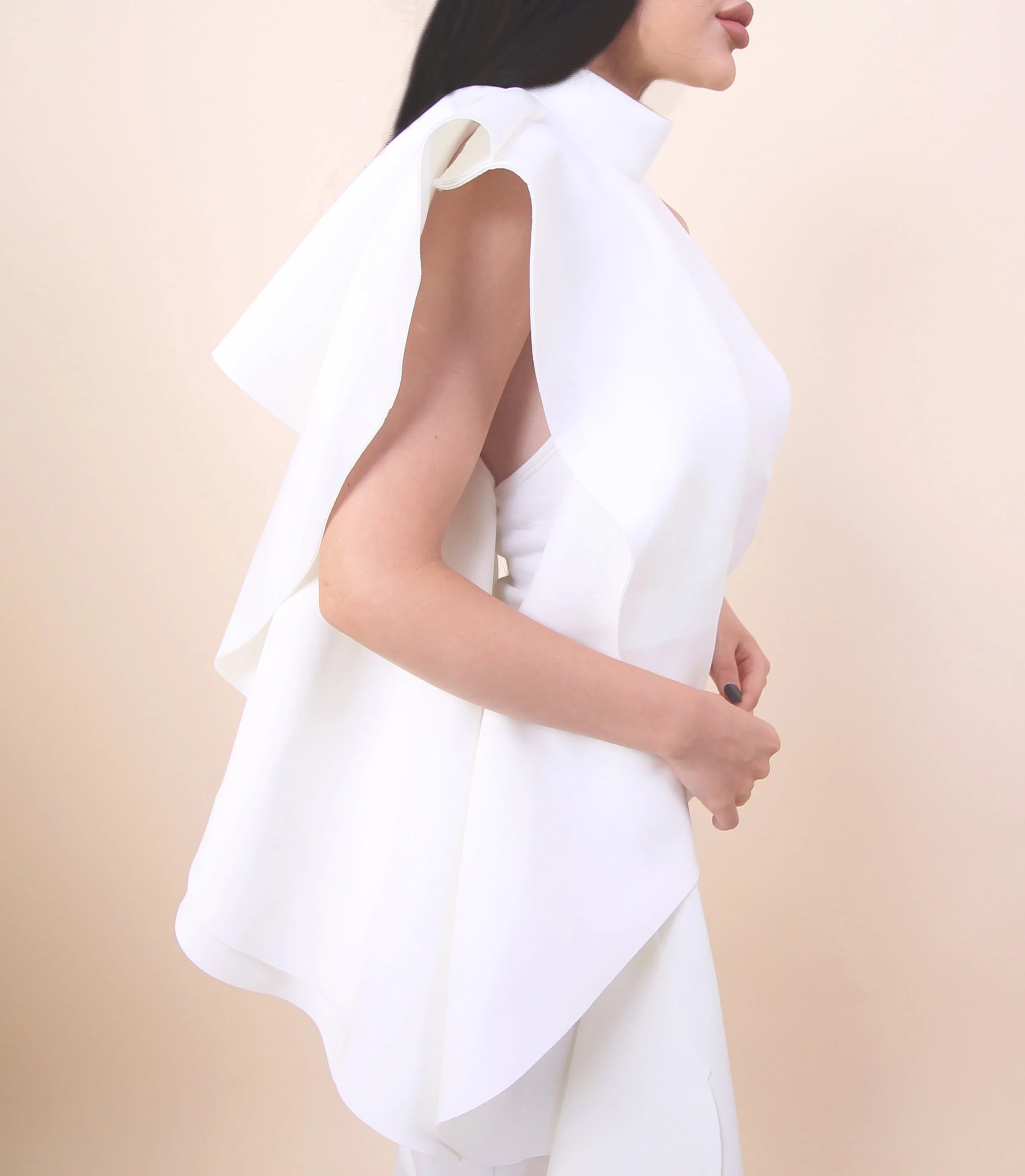 'RANICA' Womens Sleeveless Patchwork Ruffles Bodycon Vestidos Party Dress Clubwear - Image 5