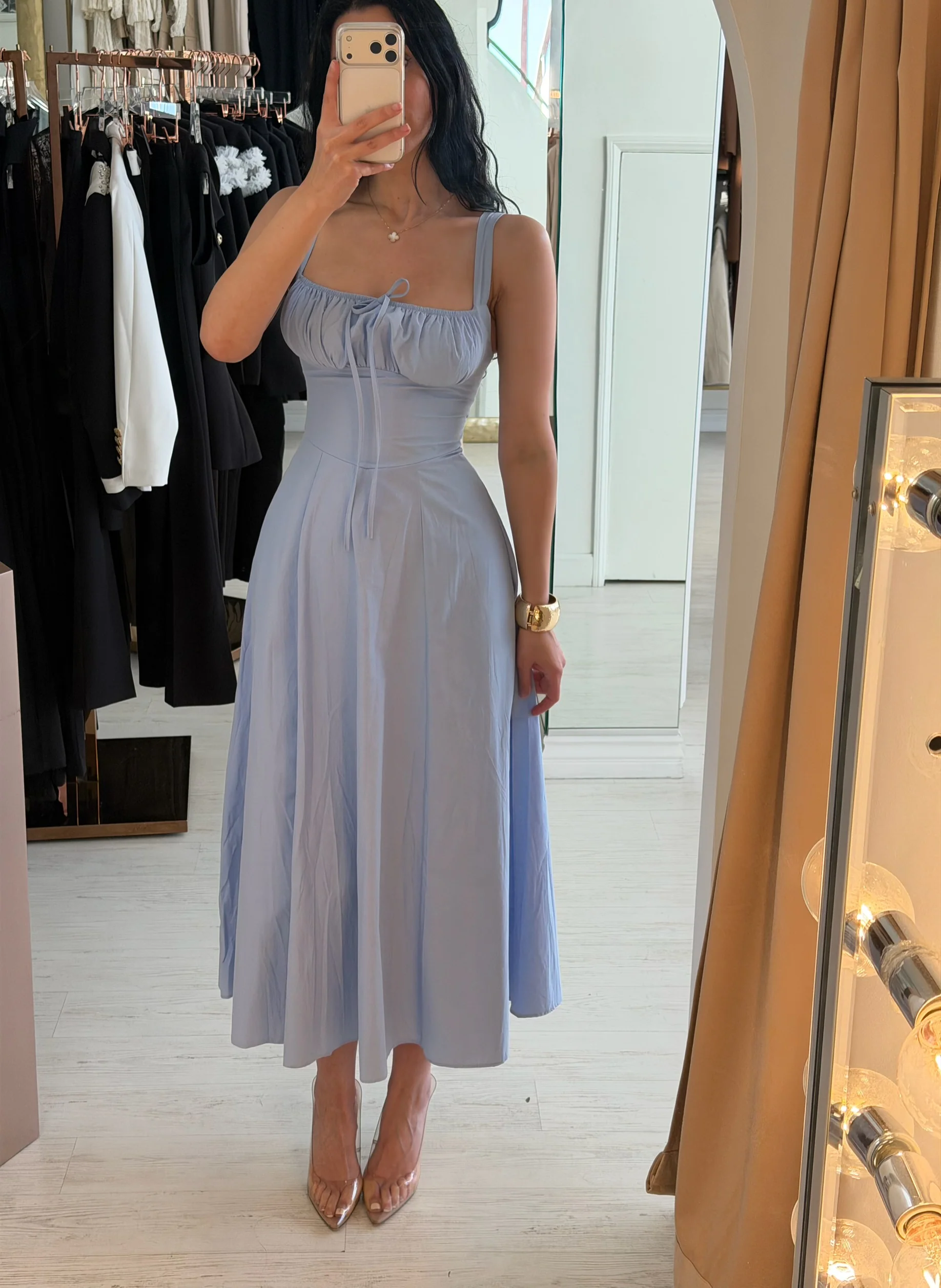 “Vidi” belted dress - Image 2